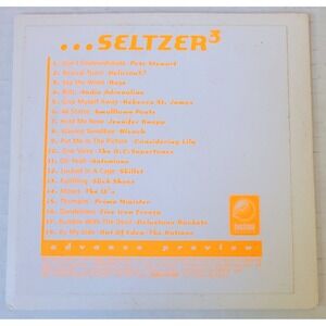 Seltzer 3 Advance Preview CD 1999 ForeFront Records Christian Alt Rock Promo